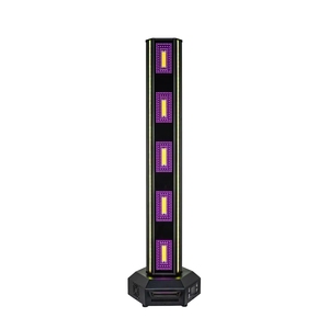 Nuovo Modello 2026 <span class=keywords><strong>Fari</strong></span> Flash Dorati Variabili 12*5W con Controllo Vocale <span class=keywords><strong>RGB</strong></span> DMX - Luci d'Atmosfera per Bar e DJ - Product Image 4
