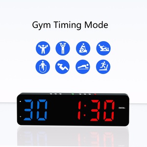 Gran oferta, modos de entrenamiento multifunción, temporizador de gimnasio Digital, temporizador de entrenamiento de intervalo de hogar portátil para interiores con suministro alimentado enchufable - Product Image 3