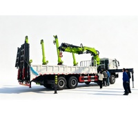 Grue à bras articulé montée sur camion haute performance de 38 tonnes avec pompe hydraulique Shenfu, hauteur de levage de 20 m
