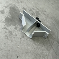 Pièces de fabrication en tôle d'aluminium de haute précision, découpe laser CNC, pliage, finition anodisée, pièces en tôle OEM