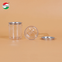 Vente directe d'usine personnalisable 150ml, 250ml,330ml, 500ml boissons en plastique PET joint de couvercle à ouverture facile pour boissons énergisantes