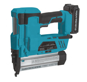Cloueuse et <span class=keywords><strong>agrafeuse</strong></span> de haute qualité 18v pistolet à clous batterie lithium-ion cloueuses pneumatiques sans fil - Product Image 1