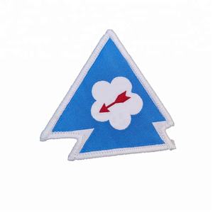 Écusson en tissu tissé de qualité supérieure, tendance 2015, à forte demande, étiquette de vêtement personnalisée, service sur mesure, à coudre, en coton, couleur personnalisée - Product Image 3