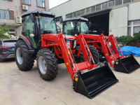 Traktor Mini 50HP 4WD dengan Gear & Motor untuk Pertanian, Kebun, dan Penggunaan di Ladang, untuk Membajak & Menggaruk