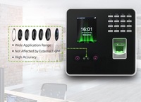 ZK FA200 - Máquina de Control de Asistencia de Empleados con Huella Dactilar, Reconocimiento Facial y Tarjeta RFID, Sistema de Control de Acceso Biométrico TCP/IP USB, Logotipo Personalizado