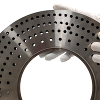 Custom CNC Machining Service Silver Anodized Finish Metal Circle Parts Smooth Edge Oem Direct Manufacturer Comprehensive Testing