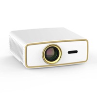Projecteur portable LCD Android 9.0 OS, home cinéma de poche avec autofocus, 600 ANSI, 1080P, Android 9.0, stéréo HIFI, utilisation pour les jeux