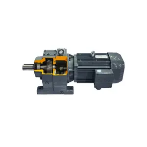 R Series helical transmission gearbox gear speed reducer for Intelligent Transmission