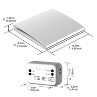 Système de contrôle des lumières sans fil du fabricant, système de maison intelligente RF433, interrupteur mural cinétique breveté, récepteur pour la maison, bricolage