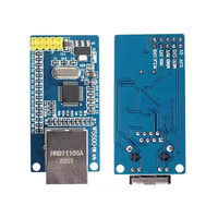 Módulo de Red Ethernet W5500, Controlador de Hardware TCP/IP de 3.3V, Programación de Microcontroladores 51/STM32 sobre TCP/IP, Superior al W5100