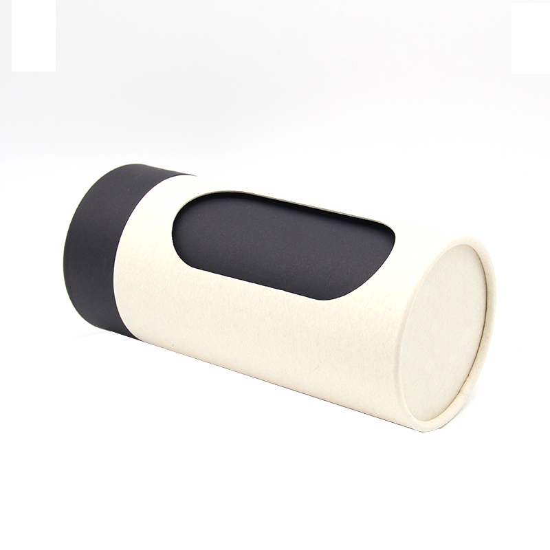 4c Cylinder Corrugated Window Boxes , Biodegradable Rigid Window Boxes