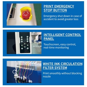 Impresora DTF de 60 cm I3200 de Cuatro Cabezales para Película PET, Impresora de Transferencia de Calor de Gran Tamaño con Máquina Secadora por Agitación - Product Image 3