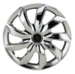 <span class=keywords><strong>Enjoliveur</strong></span> de roue de voiture deux couleurs 13 14 15 pouces noir et argent enjoliveurs de volant chauffant en matériau PP ou ABS - Product Image 6
