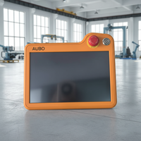Cobot de café con cámara pequeña AUBO C5, Brazo Robótico de Seis Ejes, Robot Industrial de Soldadura, Motor PLC, Aleación de Acero Inoxidable, Teach Pendant
