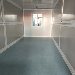 Casa de contenedores plegable móvil portátil de 20 pies de bajo costo, acero ligero prefabricado aprobado para edificios de oficinas, centros comerciales, hoteles - Product Image 6