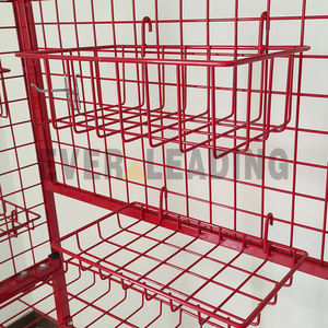 Support mobile LD-AU1005 de peinture de carrosserie d'automobile de chariot de préparation de détaillant avec le chariot durable d'approvisionnement de matériaux en métal - Product Image 6