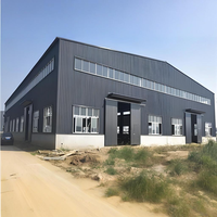Atelier et entrepôt en structure métallique industrielle, conception préfabriquée, option garage, durée de vie de 70 ans, garantie de 5 ans