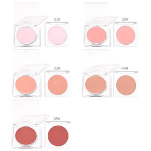 Private Label 5 colori Vegan Cruelty Free a lunga durata pigmento impermeabile trucco liscia crema morbida a polvere arrossire - Product Image 5