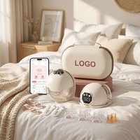 Étui de transport pour tire-lait imperméable avec logo personnalisé, sac rigide portable pour tire-lait, pour tire-laits portables