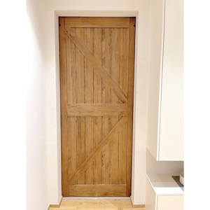 Hot bán công nghiệp phong cách Heavy Duty Barn Door Bộ dụng cụ màu đen trượt Barn Door phần cứng - Product Image 5