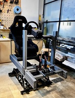Nuevo Soporte de Asiento para Silla de Juego de Carreras YHY, Primero en su Clase, Totalmente de Aleación de Aluminio, para Volante de Coche, Cabina de Simulación Dinámica