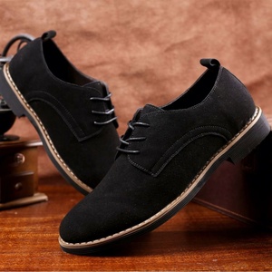 Chaussures habillées décontractées en cuir PU à lacets pour hommes Ruizi – Modèle populaire - Product Image 4