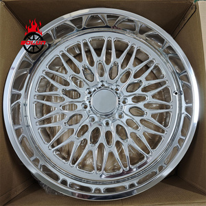 Rines Personalizados Cromados de 20" 22" 24" 26" 28" 30" para Camionetas, con Tapas Giratorias, para Chevy, Dodge, Ford, GMC - Product Image 6
