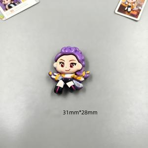 Dijes de Resina al por Mayor de K-pop Demon Hunters, Dibujos Animados, <span class=keywords><strong>Anime</strong></span>, Ecológicos, Planos, para San Valentín, para Hacer Fundas de Teléfono - Product Image 2