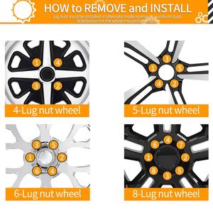 QLN032 MIKKUPPA <span class=keywords><strong>20</strong></span> pièces Zinc <span class=keywords><strong>1</strong></span>/<span class=keywords><strong>2</strong></span>-<span class=keywords><strong>20</strong></span> écrous <span class=keywords><strong>de</strong></span> cosse <span class=keywords><strong>de</strong></span> gland à extrémité ouverte pour roues <span class=keywords><strong>de</strong></span> rechange - Product Image 6