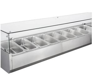 Bàn Thương mại truy cập hàng đầu nhỏ <span class=keywords><strong>salad</strong></span> <span class=keywords><strong>Bar</strong></span> hiển thị tủ lạnh Máy làm lạnh tủ lạnh tủ đông - Product Image 5