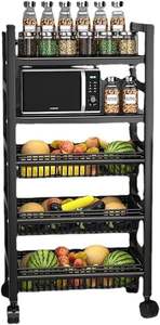 Многоуровневой кухонный стеллаж для хранения фруктов и овощей - Product Image 4