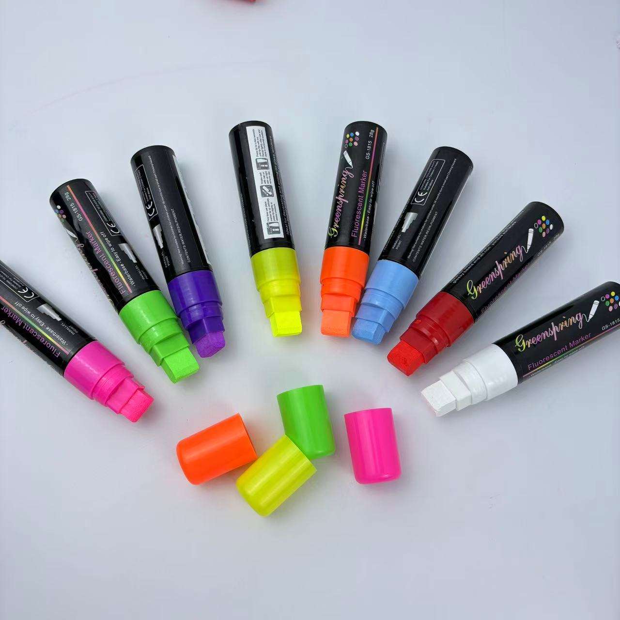 Washable Markers for Cars Durable Bright Chalk Pens