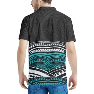 Tatuaggio tribale personalizzato da <span class=keywords><strong>uomo</strong></span> promozionale stampato per Polo magliette traspiranti Casual stile Vintage vendita calda con Logo - Product Image 3