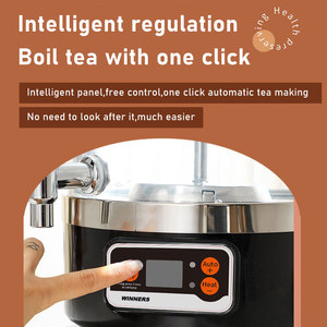 Hervidor de Agua Eléctrico, Máquina Automática para Preparar Té, Hervidor de Agua de Gran Capacidad de 20L, Cafetera con Infusor para Cafetería, Tienda de Té con Leche, Hotel - Product Image 4