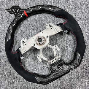 <span class=keywords><strong>Volant</strong></span> en cuir en fibre de carbone véritable personnalisé pour les modèles Infiniti G37 Q50 Q60 Q70 <span class=keywords><strong>G25</strong></span> G35 QX50 QX60 QX70 de la série 3 - Product Image 6