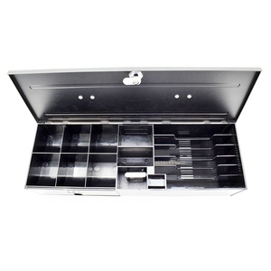 Tiroir-<span class=keywords><strong>caisse</strong></span> à charnière réglable avec interface RJ12, 8 compartiments à pièces, 6 compartiments à billets, modèle C170-B, 12V/24V, 3 positions - Product Image 4