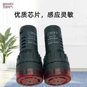 Alarma y Sirena AD16-25SM 20~30s con Zumbador Retardado Audible y Visual, Apertura de 22mm, 12V/24V - Product Image 5