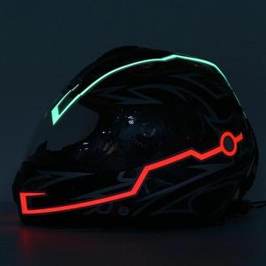 OEM impermeable en <span class=keywords><strong>la</strong></span> señal EL tira de LED intermitente Durable Kit <span class=keywords><strong>Bar</strong></span> DIY de <span class=keywords><strong>la</strong></span> motocicleta del casco de <span class=keywords><strong>la</strong></span> luz de tira - Product Image 3