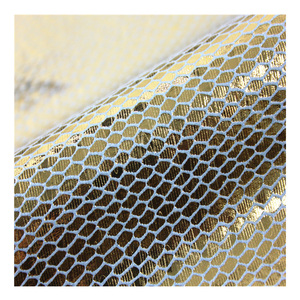 Cuero Sintético de PU con Piel de Serpiente Holográfica, Impermeable, Resistente a la Abrasión y Antimoho para Bolsos, Zapatos y Tapicería - Product Image 4