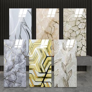 ملصق جداري حديث بطول 60 سم من مادة PET، مقاوم للماء والحريق وعازل للصوت، سهل التركيب والفك، مناسب للمطبخ وغرفة المعيشة - Product Image 1