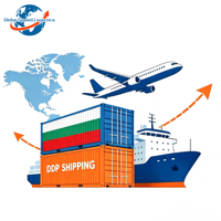 Logistik Global Biaya Rendah Tiongkok ke Bulgaria Pengiriman Laut LCL FCL Kontainer 40ft 20ft DDP Door to Door Transportasi Multimodal
