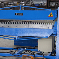 Machine à plier la tôle électrique MASON TDF pour conduits, plieuse de tôles, machine à plier