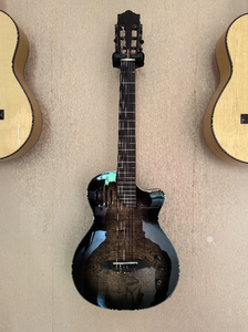 Guitarra Silenciosa Crossover Geake G-1621 de 39 Pulgadas de Alta Calidad con Fondo y Aros de Caoba - Product Image 6