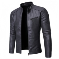 Veste d'automne de haute qualité à col rond, coupe courte et oversize, à manches longues, effet délavé, style streetwear vintage, écologique