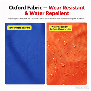 Bolsa de compras con cordón de Oxford impermeable con logotipo personalizado de fábrica, bolso de material sostenible, proveedor OEM/ODM - Product Image 3