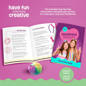 Perfect Kraft Make Fashion Headband Making Kit DIY <b>Hair</b> <b>Accessories</b> Set Little Children's Art & Craft Gifts - Product Image 5