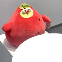Chou-fleur Citrouille Fraise Tomate Poulet Jambe Poulet En Peluche Jouet Super Doux Mignon Fruits Poulet Compagnon En Peluche Poupée Oreiller