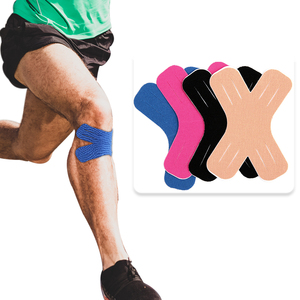 Cinta de Kinesiología de Algodón Precortada en Forma de X, Soporte para Hombro, Rodilla y <span class=keywords><strong>Muslo</strong></span>, para Baloncesto, Gimnasio, Deportes, Parche Muscular - Product Image 2