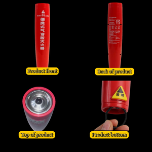 เครื่องดับเพลิงแบบพกพาสำหรับยานพาหนะในห้องครัวสถานที่สาธารณะ - Product Image 6