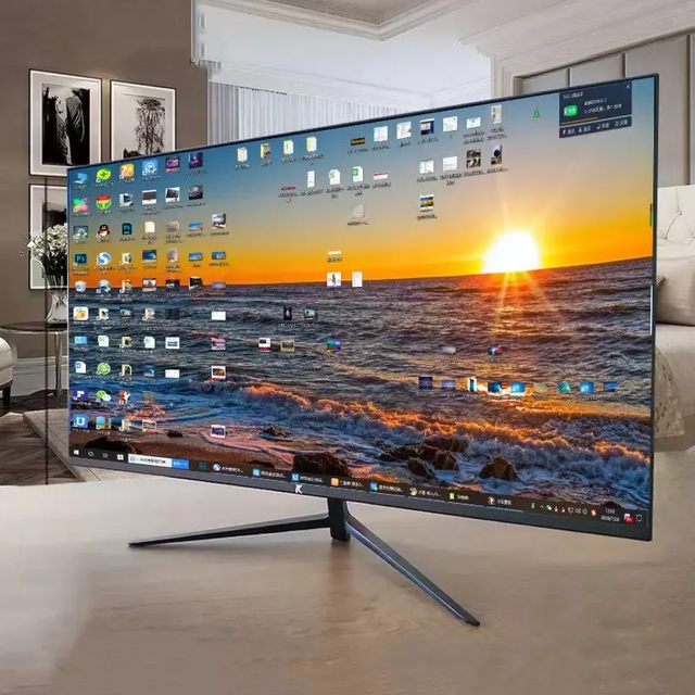 Factory Cheap Curved Computer Monitor 24" 27" IPS HD 32 Inch Gaming LCD Desktop Display Monitoring Screen
